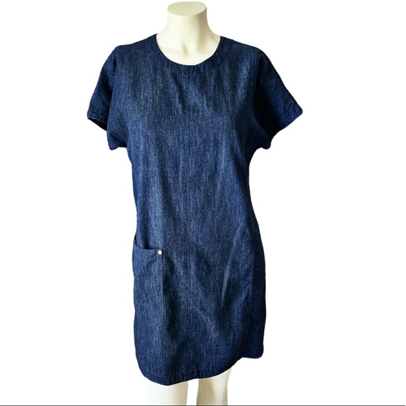 Rag & Bone Ryder Dark Denim Sheath Dress Size XS - Picture 12 of 12